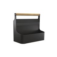 Caisson nomade Youme classique noir/poignée chêne