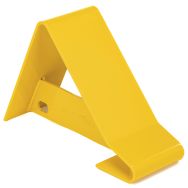 Cale roue pour camion jaune en métal - Manutan Expert