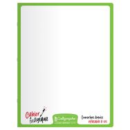 Calligraphe Cahier Magique couverture ardoise 17x22cm 48p séyès 90g - Lot de 10