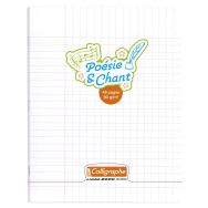 Calligraphe Poésie & chant Cahier incolore 17x22cm 48p R séyèsV uni 90g - Lot de 10