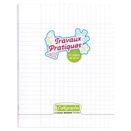 Calligraphe T.P. Cahier piqué incolore 17x22cm 64p séyès/uni 90g - Lot de 10