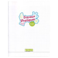 Calligraphe T.P. Cahier piqué incolore 24x32cm 96p séyès/uni 90g - Lot de 5