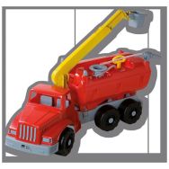 Camion de pompier avec nacelle