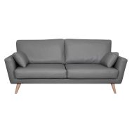 Canapé 3 places Iona tissu enduit PVC M1 OPS