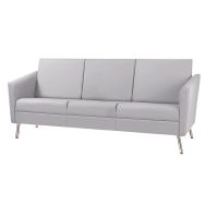 Canapé Wind 3 places dossier haut pied métal tissu polyester100% recyclé GGI