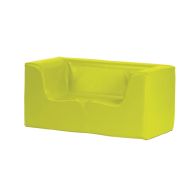 Canapé avec accoudoirs 3 places Poussin anis