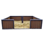 Canisite en PVC 4 m 2 : parc à dejection canine