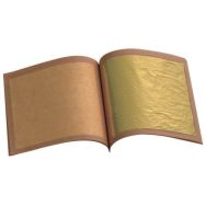 Carnet 25 feuilles d'or