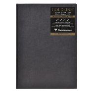 Carnet Collé Goldline 140g papier ivoire portrait - Clairefontaine