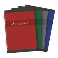 Carnet hélicoïdal 180 pages 14,8x21 cm NF 78 5x5 70g
