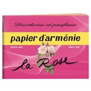 Carnet papier d'Arménie - Parfum rose