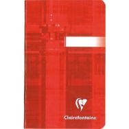 Carnet piqûre 96 pages - 90g - 5x5 - 9x14 cm