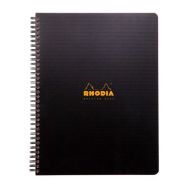 Carnet réunion noir - Rhodia