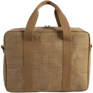 Cartable-sacoche en simili cuir végétal