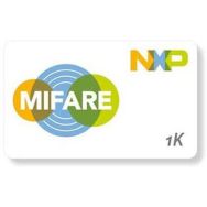 Carte PVC MIFARE® Classic - Blanc - 1K