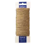 Carte cordon jute - 20 m - 2 mm - 1 coloris