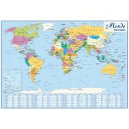 Carte souple recto/verso Europe/Monde