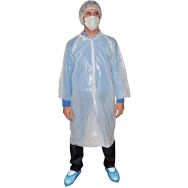 Carton de 100 kits visiteur/blouse,bonet,masque,surchaussure
