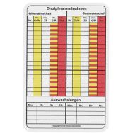Cartons pour annotations Football - Erima