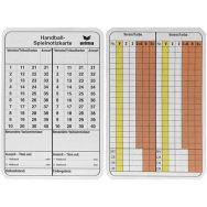 Cartons pour annotations Handball - Erima