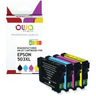 Cartouche d'encre remanufacturée Epson 503XL - 4 couleurs