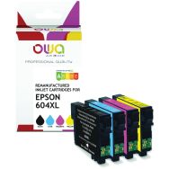 Cartouche d'encre remanufacturée Epson 604XL - 4 couleurs