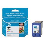 Cartouche encre 3 couleurs HP C9352AE n°22