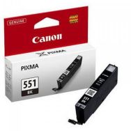 Cartouche jet d'encre Canon CLI-551BK 6508B001 noir photo