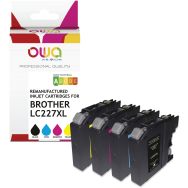 Cartouche remanufacturé Brother LC225XL/LC227XL - 4 couleurs
