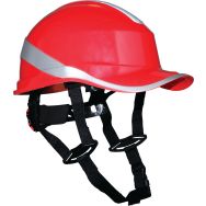 Casque de chantier DIAMOND5UP - Ajustable - Rouge