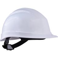 Casque de chantier SuperQuartz - Taille Ajustable - Blanc