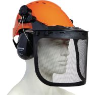 Casque forestier constitué du casque FORCE 20
