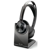 Casque sans fil Teams avec socle PC Voyager Focus 2 - USB C