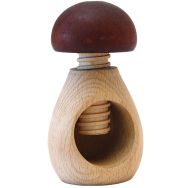 Casse noix forme champignon bois blanc