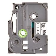 Cassette ruban pour étiqueteuse Brother - L: 9 mm - TZE-221 - Blanc