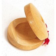 Castagnette en bois (La paire)