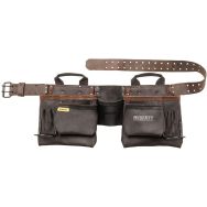 Ceinture cuir porte - outils renforcée - 11 poches