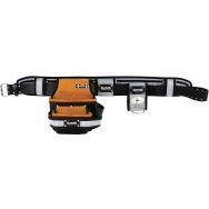 Ceinture + poche en cuir et textile + porte-marteau