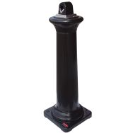Cendrier TUSCAN  Rubbermaid noir