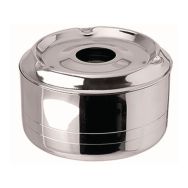 Cendrier à eau en inox noxydable 11x7,2 cm