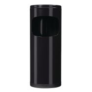 Cendrier amovible / poubelle Cendeo - 0,15l / 12,5l - noir 9011-Rossignol Pro