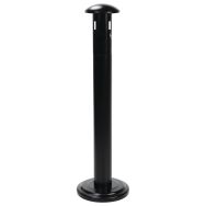 Cendrier colonne sur socle Manutan - 11L - Noir