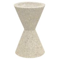 Cendrier cône béton 3 L ocre sablé