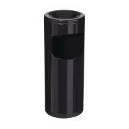 Cendrier etouffoir / poubelle Cendeo - 0,15l / 12,5l - noir 9011-Rossignol Pro