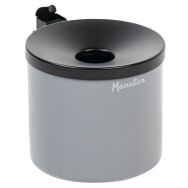 Cendrier mural Manutan - 1.5L - Gris