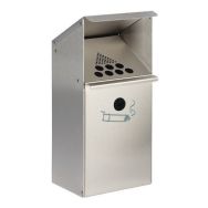 Cendrier mural acier 3,7 L