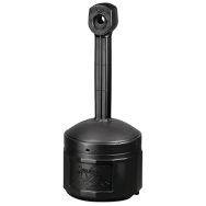Cendrier sur pied - Noir polyethylène 15 L