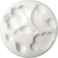 Cernit moule en silicone ø 7 cm Nuages