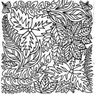 Cernit plaque de texture - Leaves