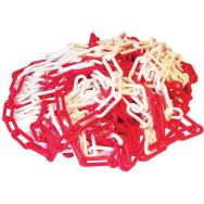 Chaine rouge/blanc 8 (25 m)